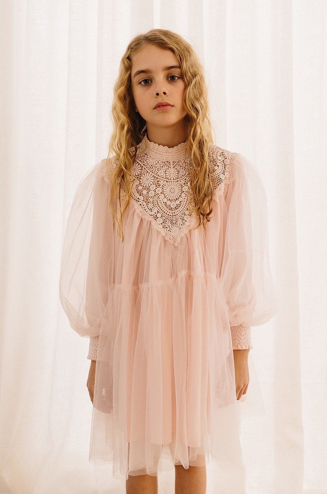 Tulle Applique Dress