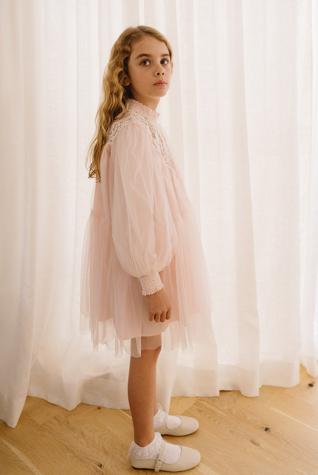 Tulle Applique Dress