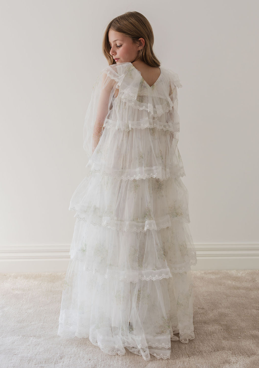 Spring Meadow Tulle Gown