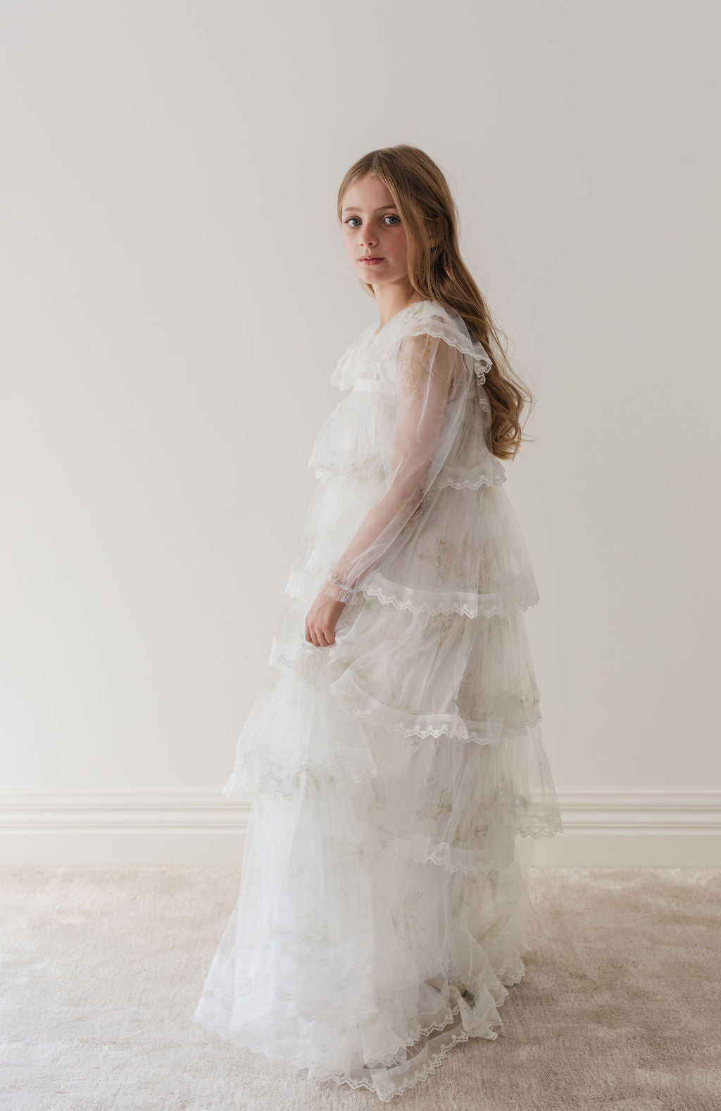 Spring Meadow Tulle Gown