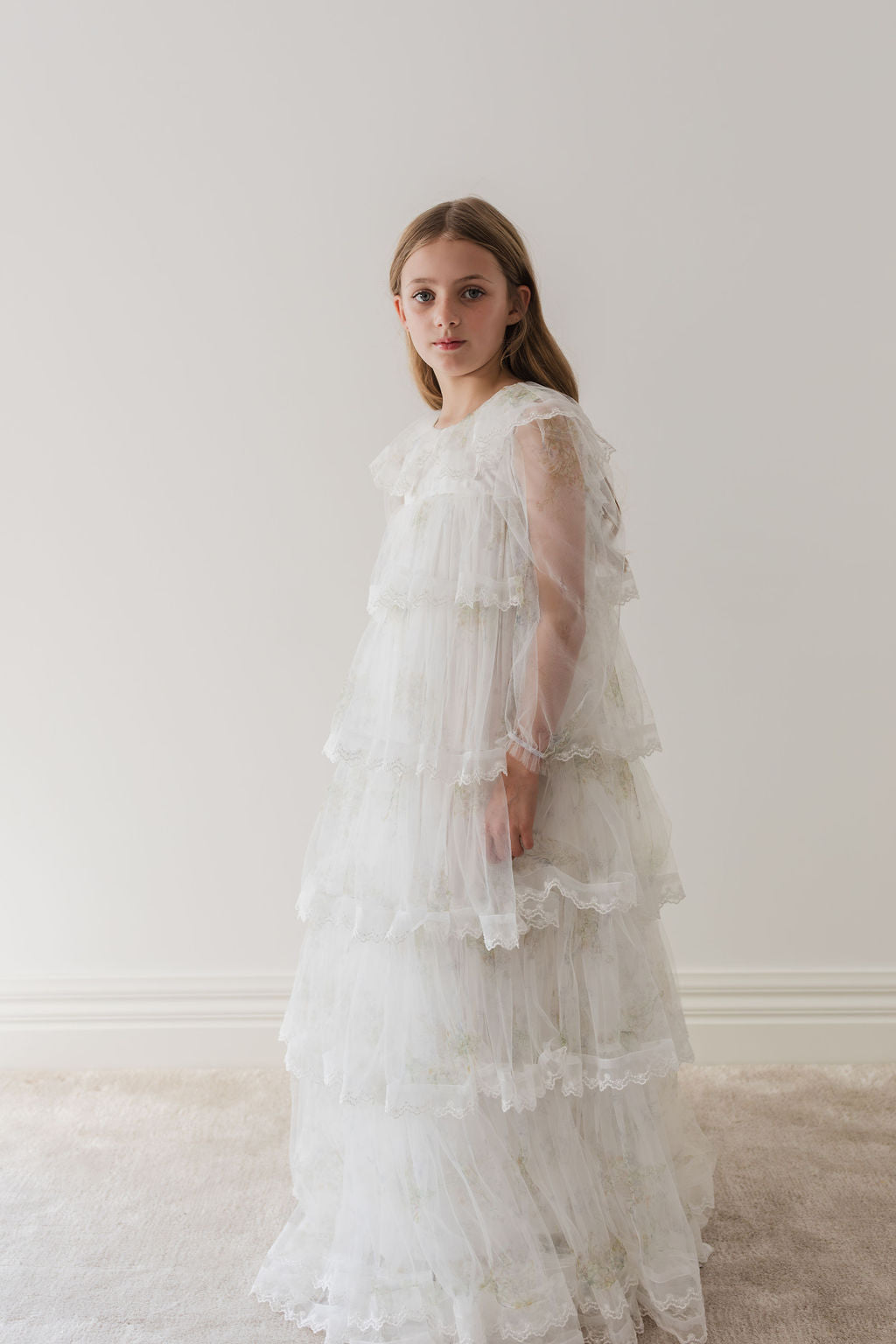 Spring Meadow Tulle Gown