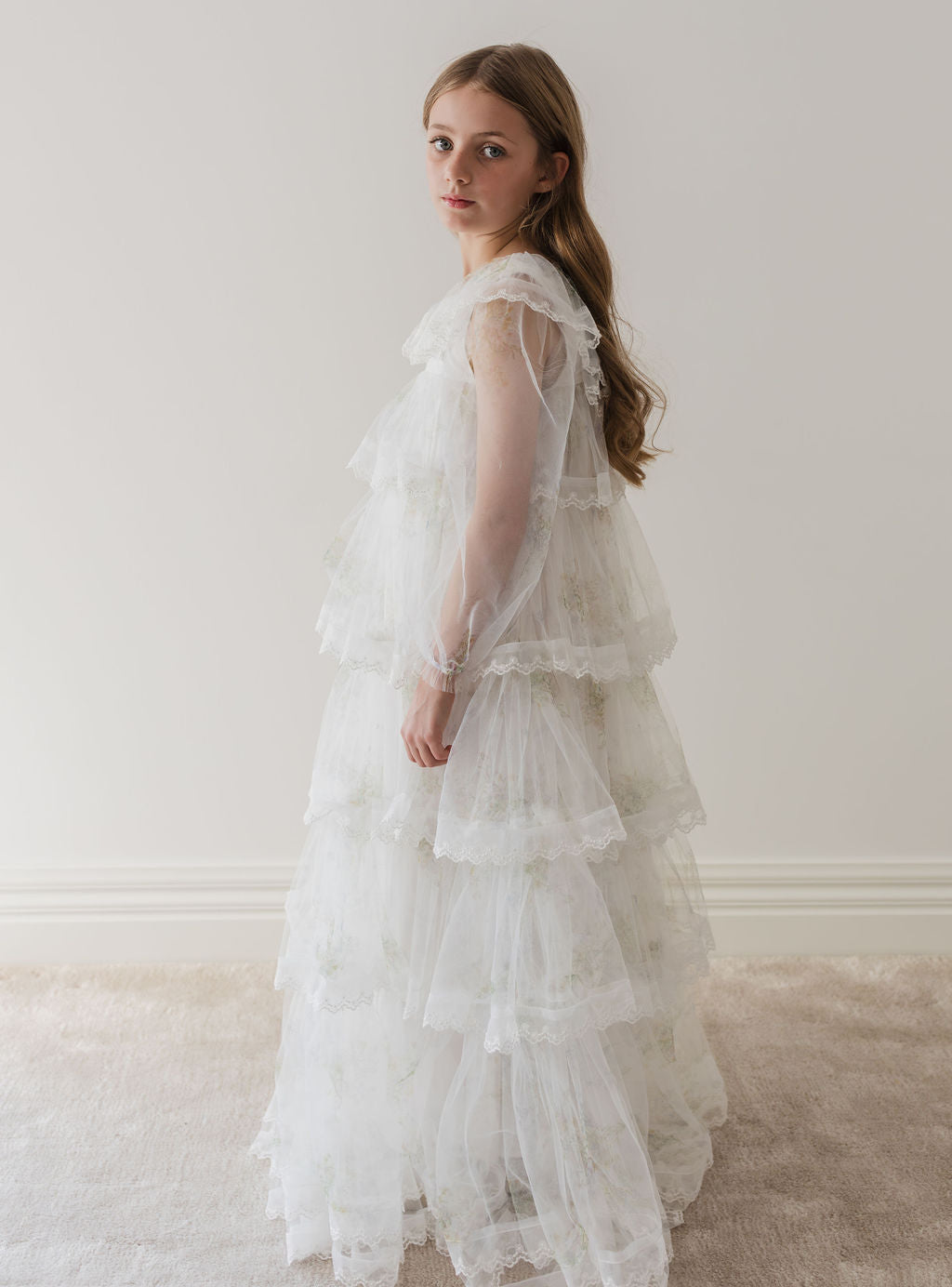 Spring Meadow Tulle Gown