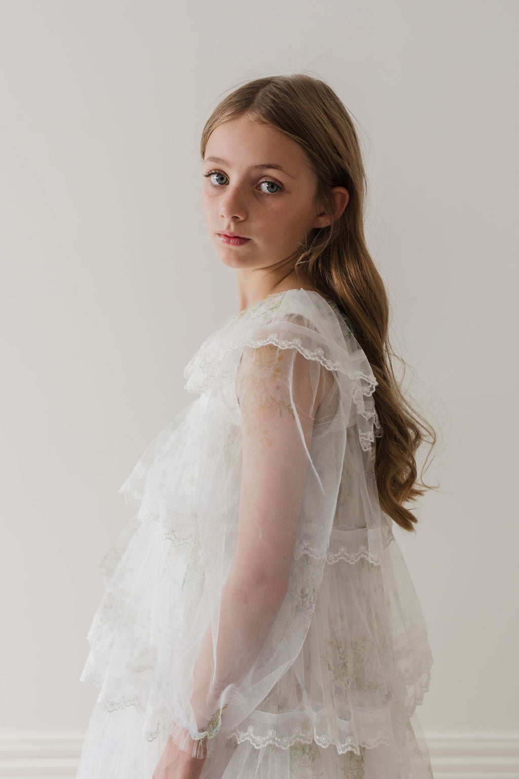 Spring Meadow Tulle Gown