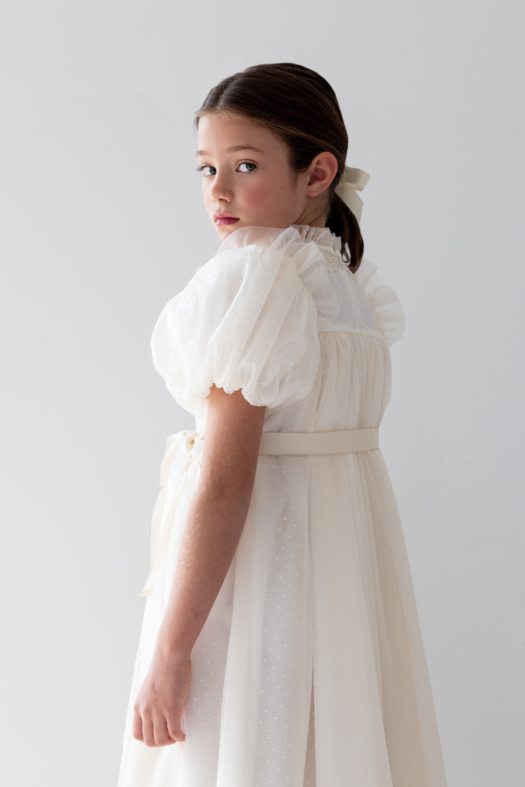 Vintage Doily Tulle Dress