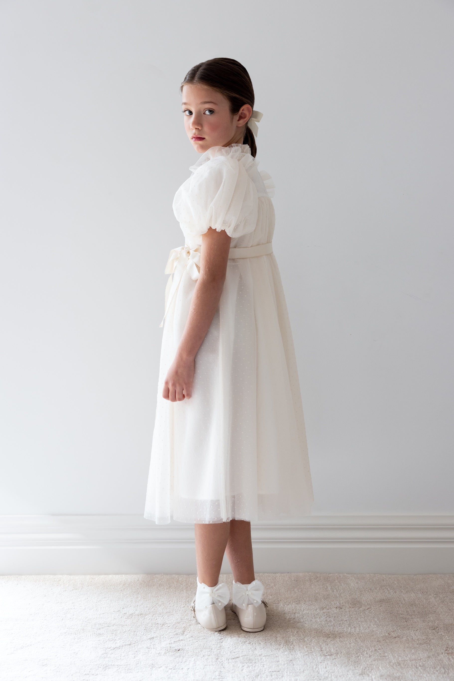 Vintage Doily Tulle Dress