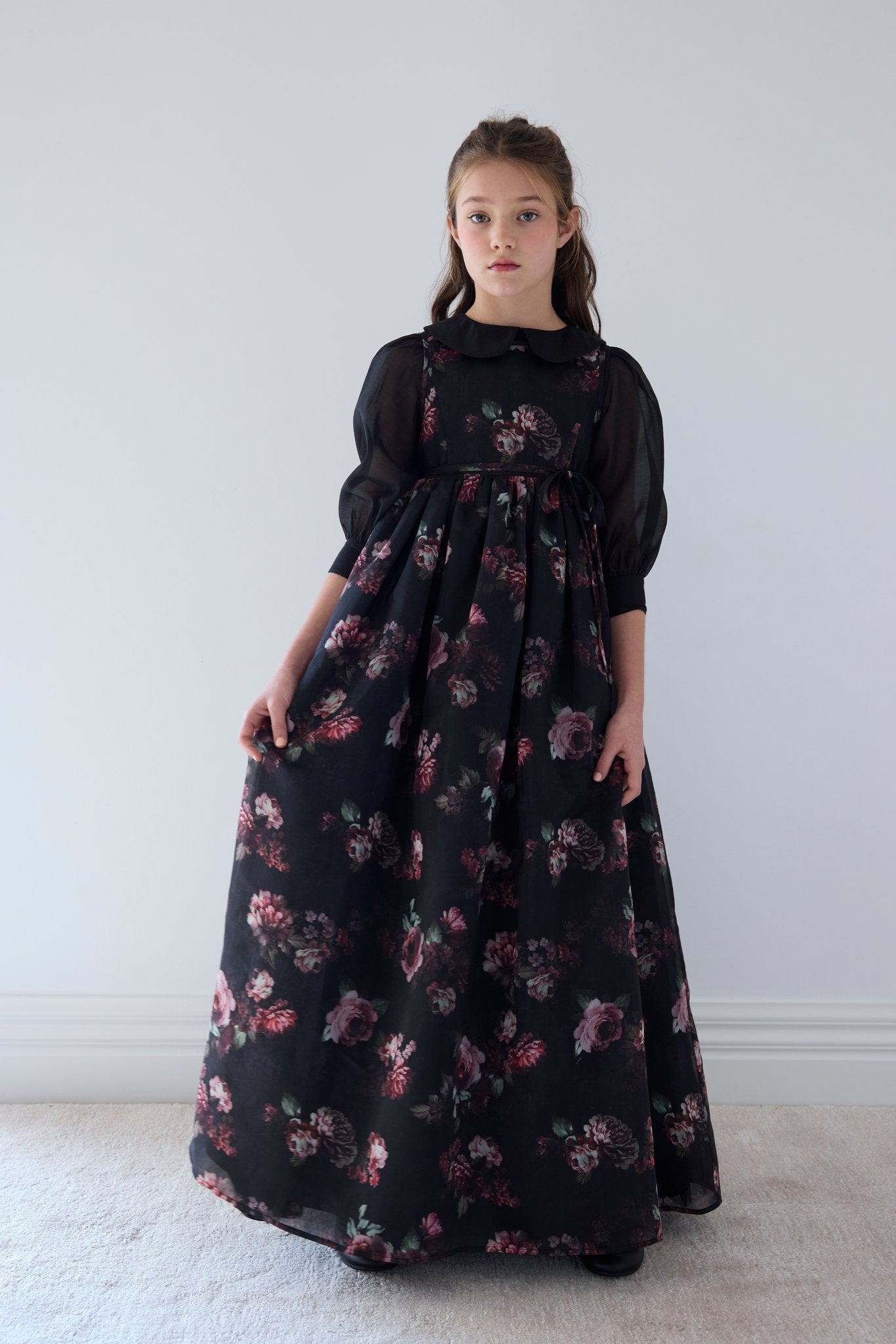 Black Organza Blouse