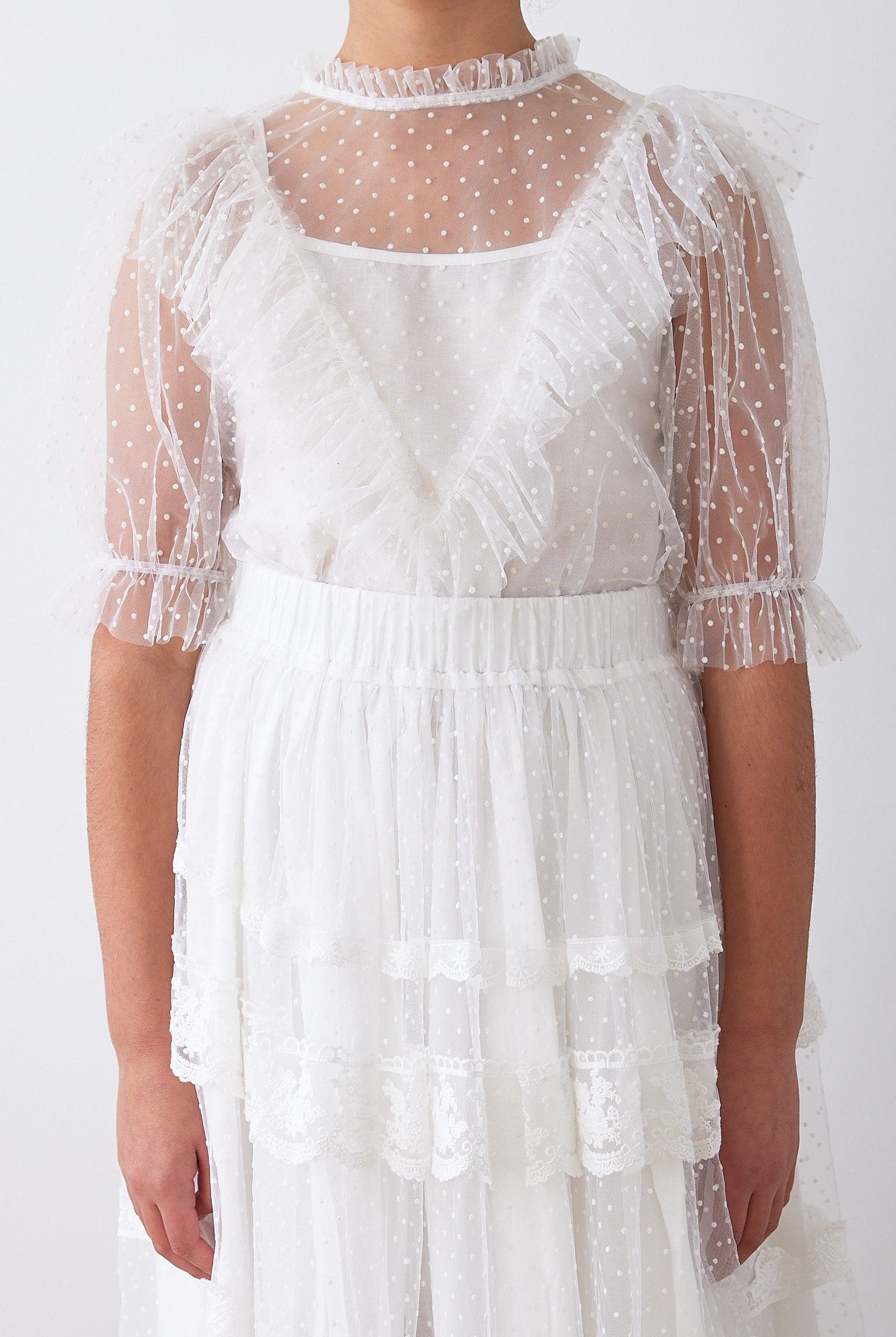 Eve Tulle Blouse