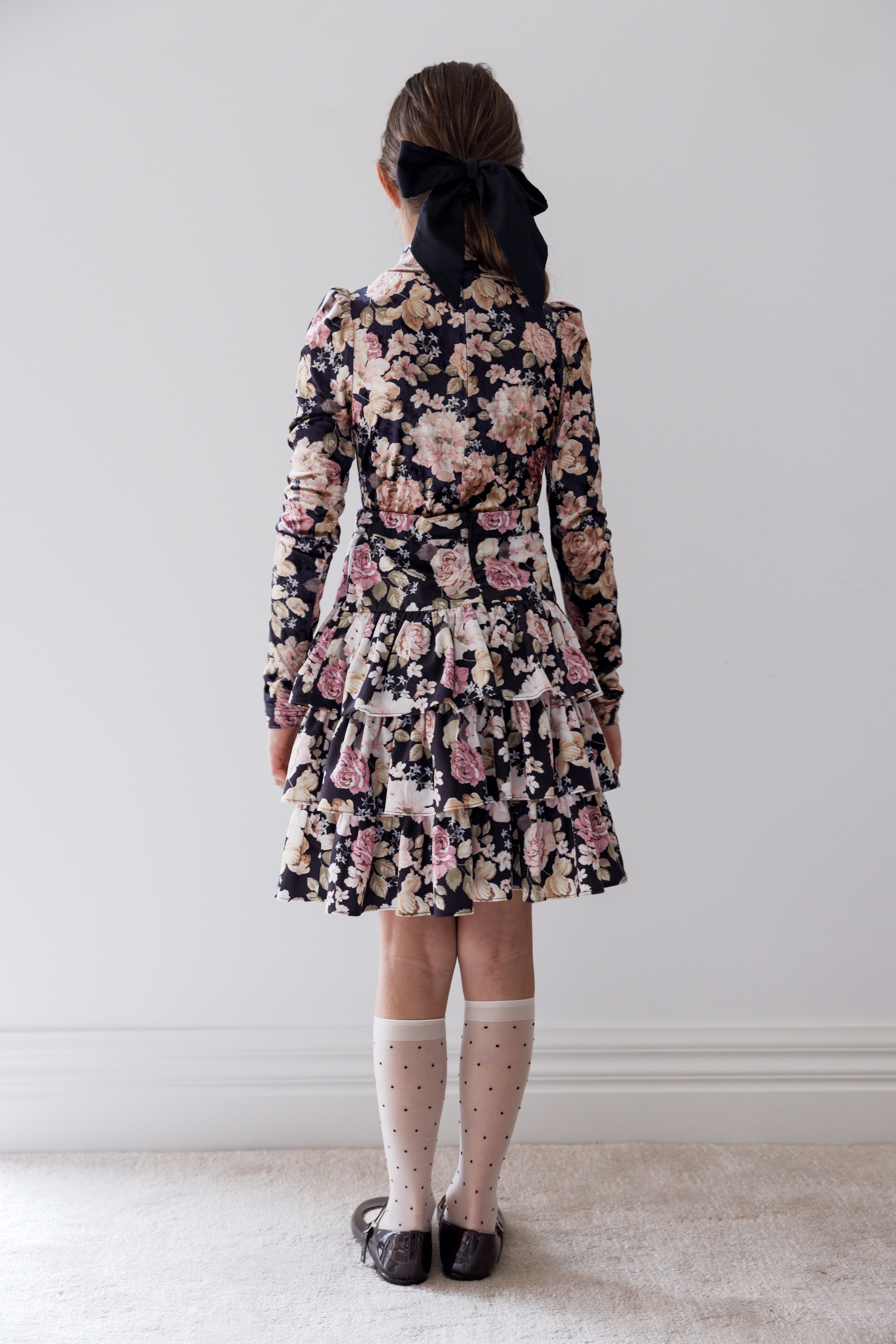Romantic Floral Print Top