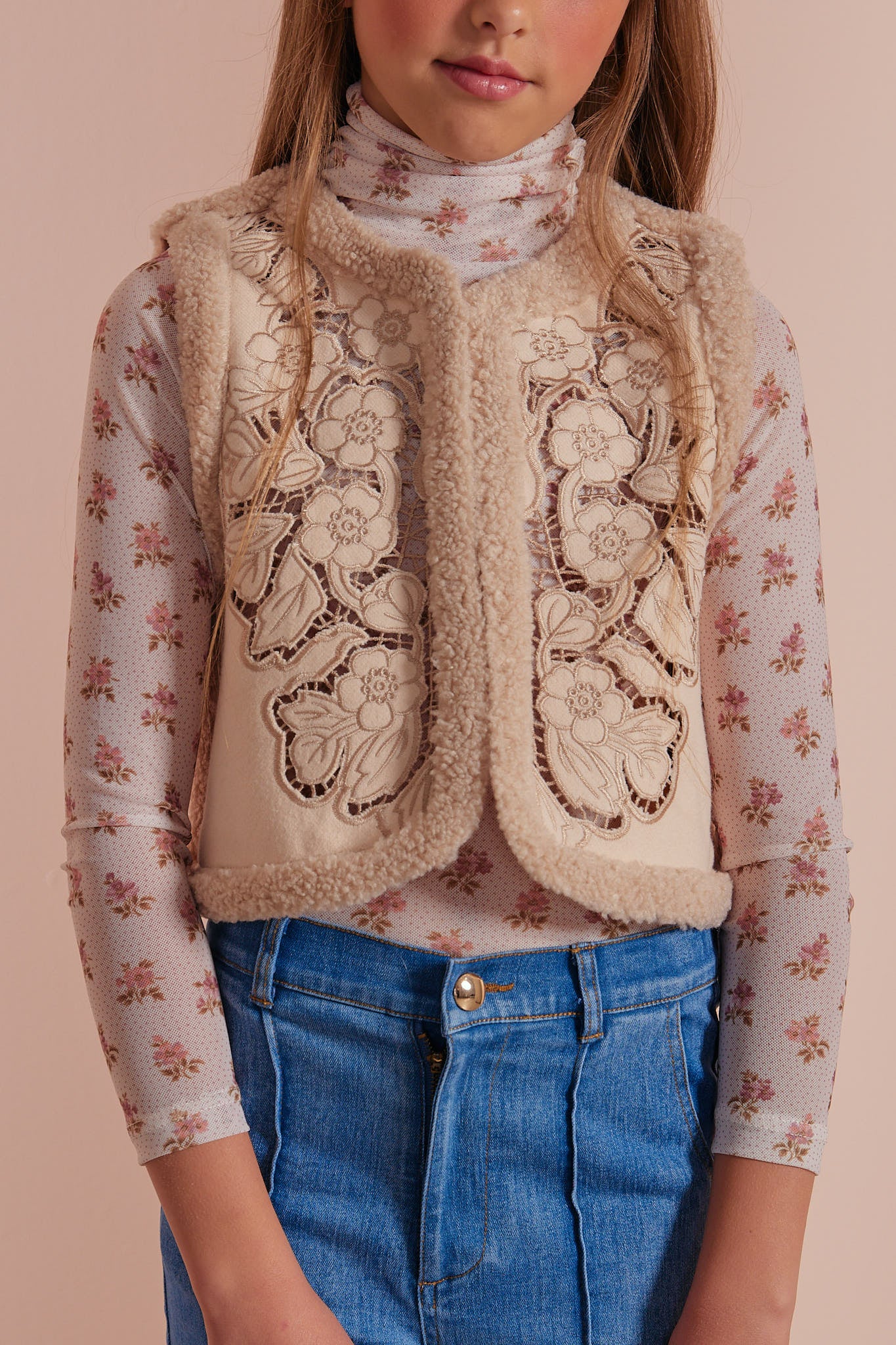 Shearling Vest