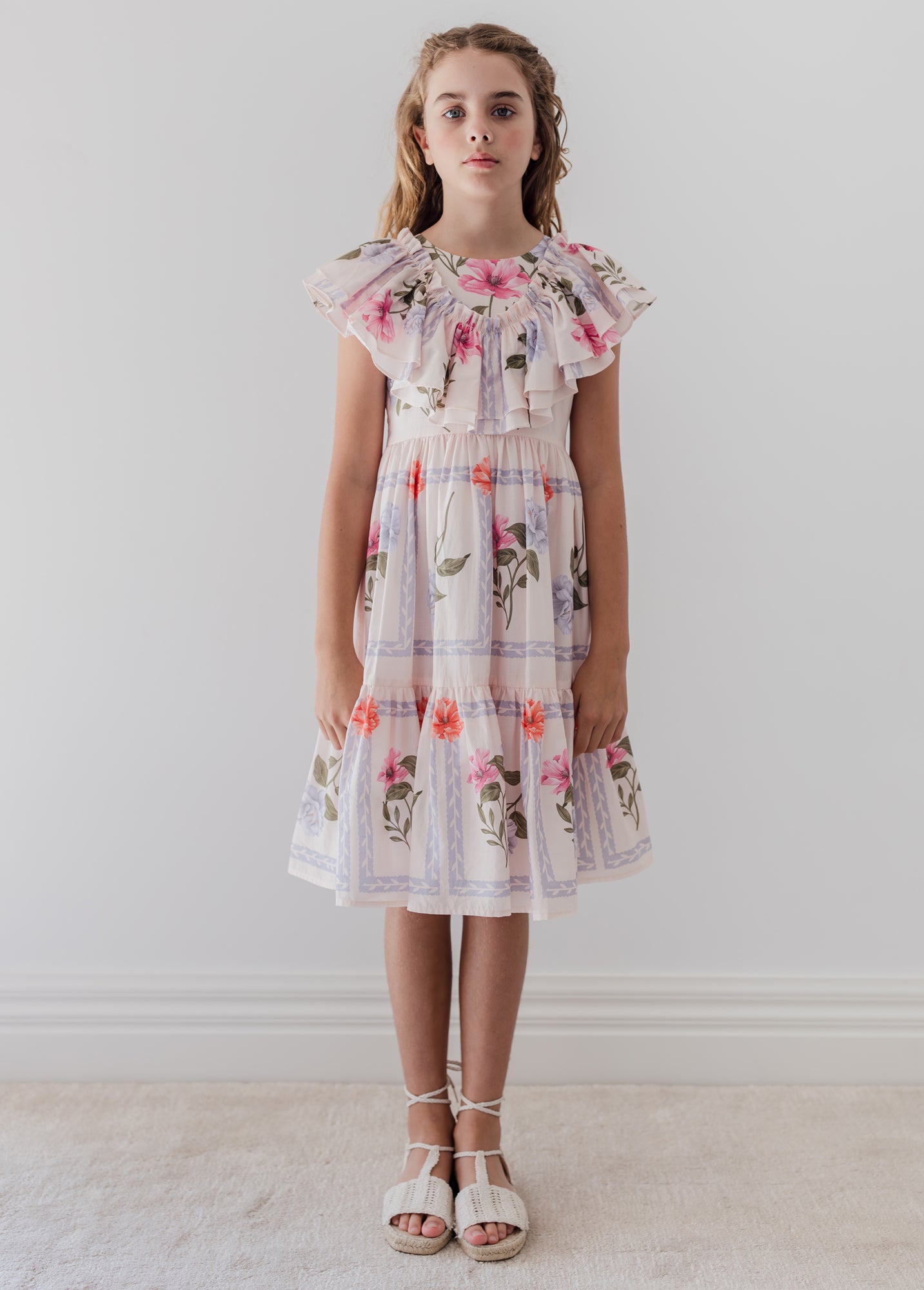 Flower Picnic Voile Dress