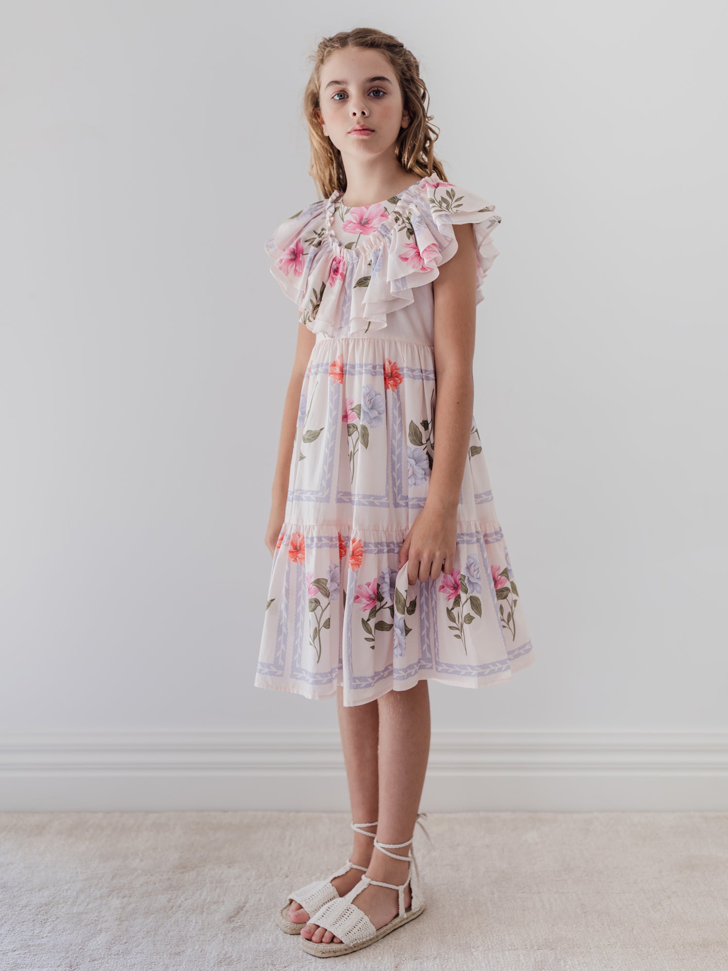 Flower Picnic Voile Dress