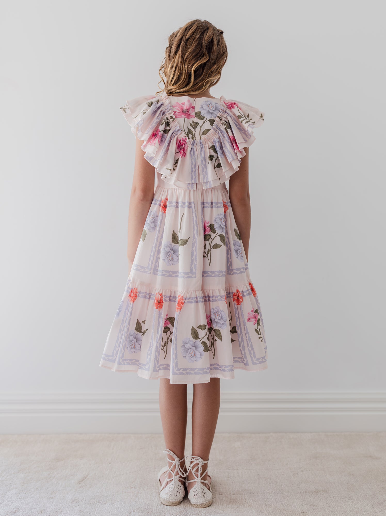 Flower Picnic Voile Dress