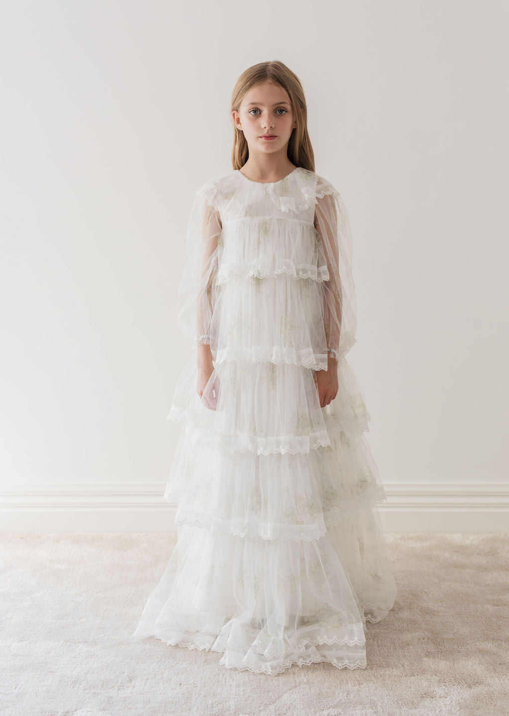 Spring Meadow Tulle Gown