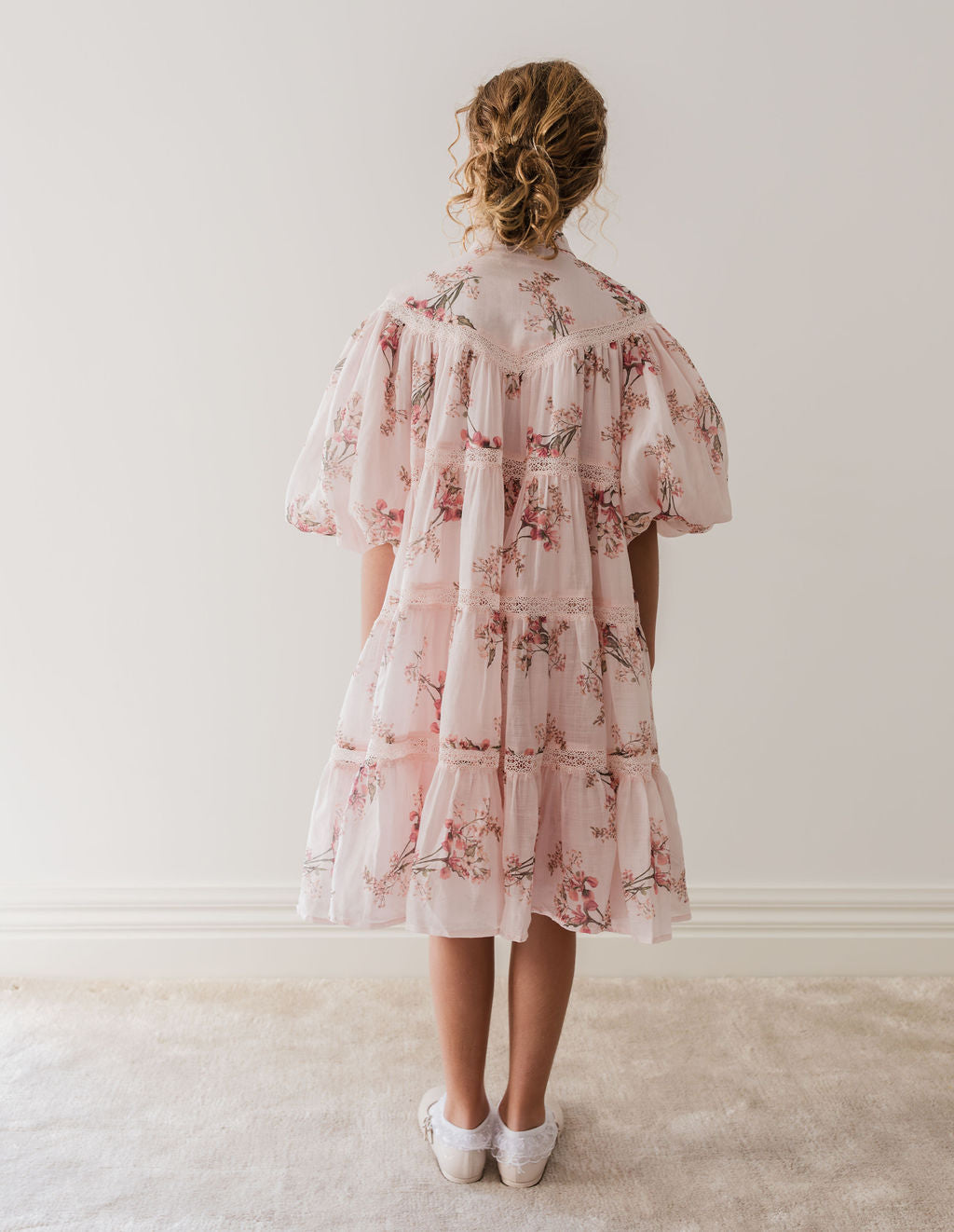 Blush Orchid Shirt Dress