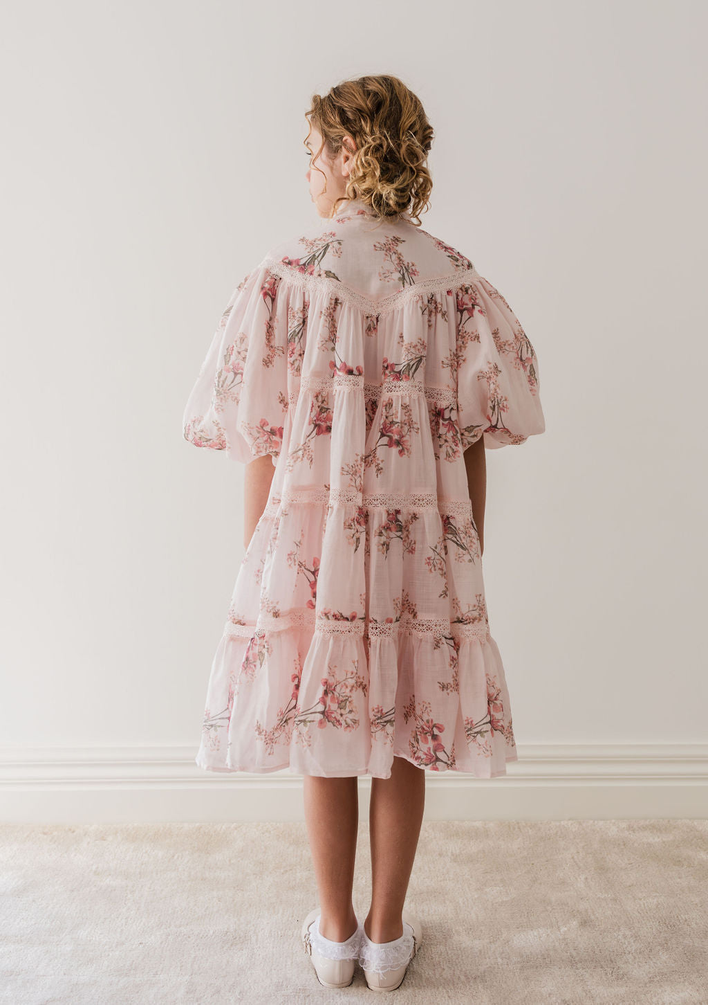 Blush Orchid Shirt Dress