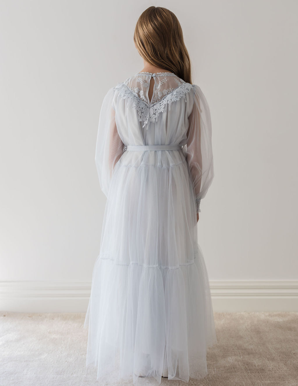 Vintage Yoke Tulle Dress