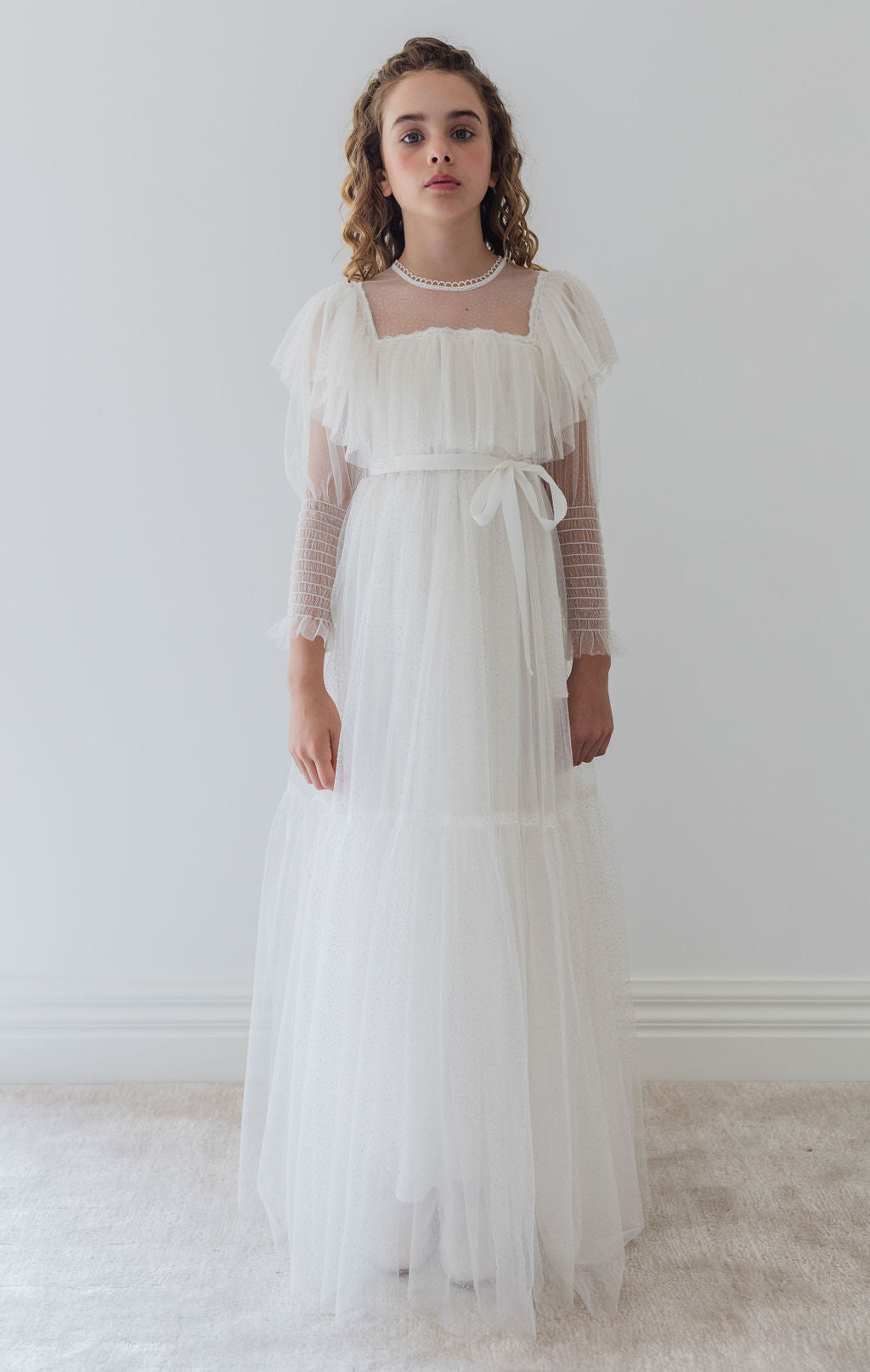Glitter Tulle Gown