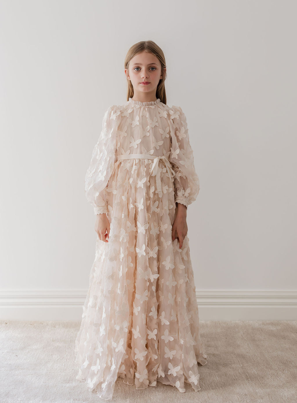 Butterfly Tulle Gown