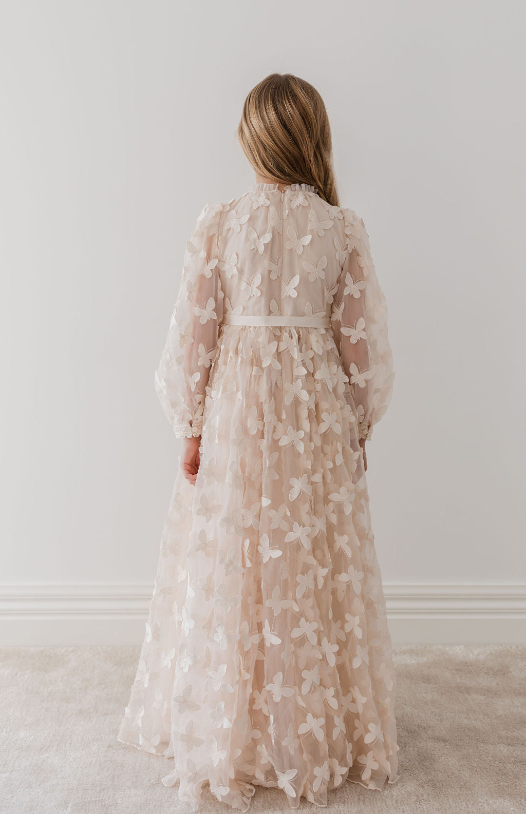 Butterfly Tulle Gown
