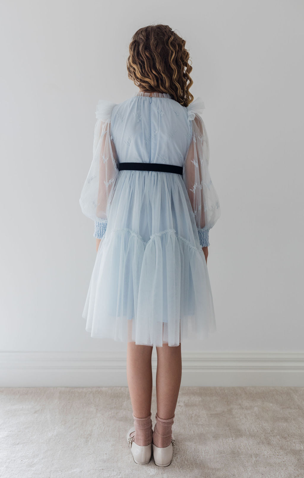 French Lace Tulle Dress
