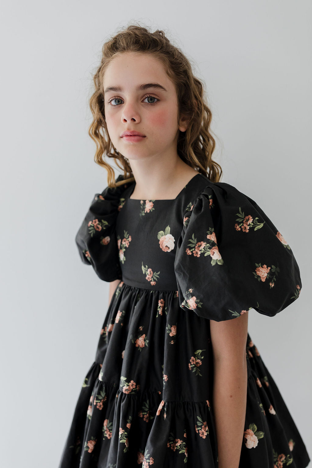 Poplin Petite Rosebud Dress