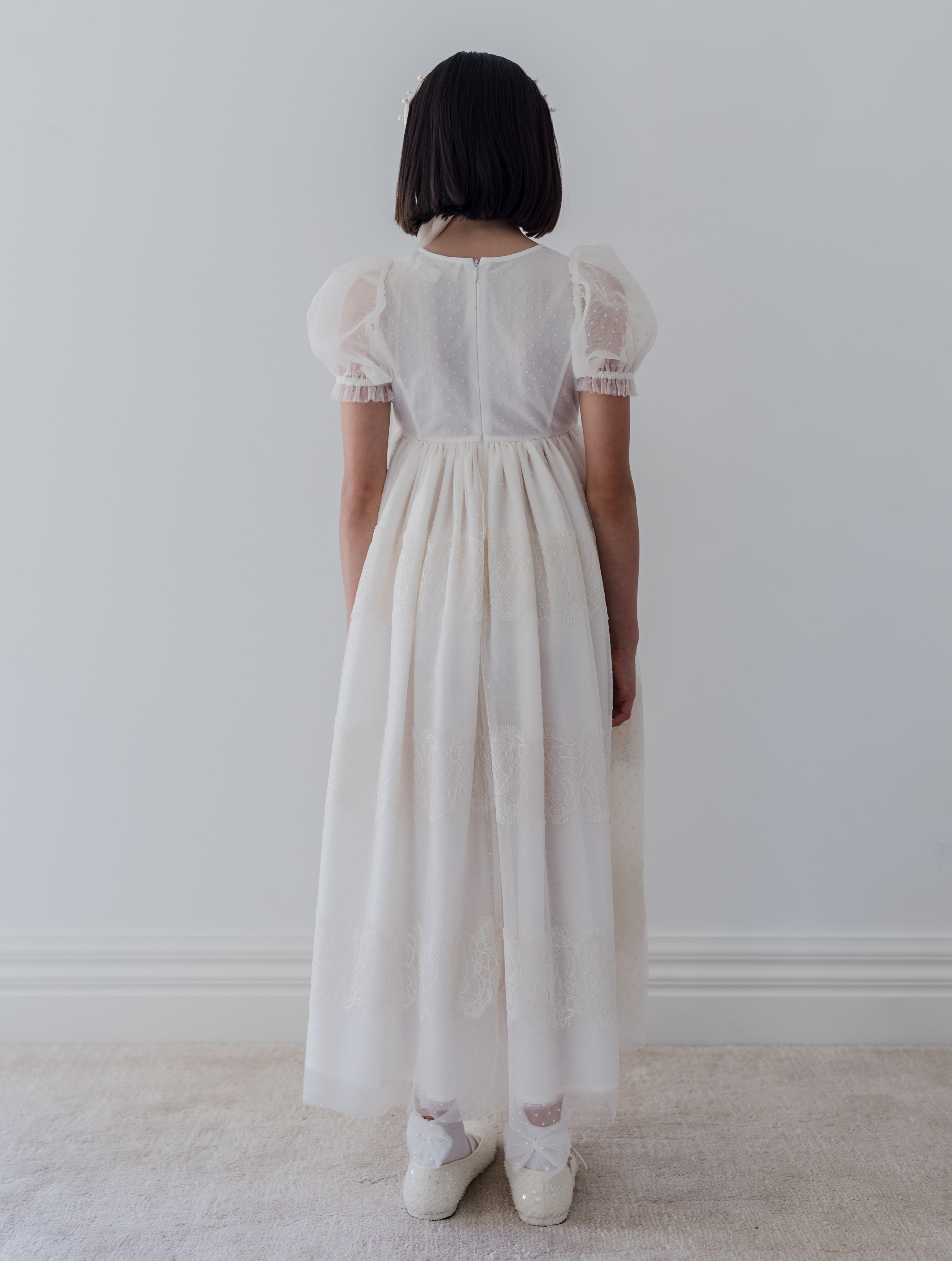 Vintage Doily Tulle Dress