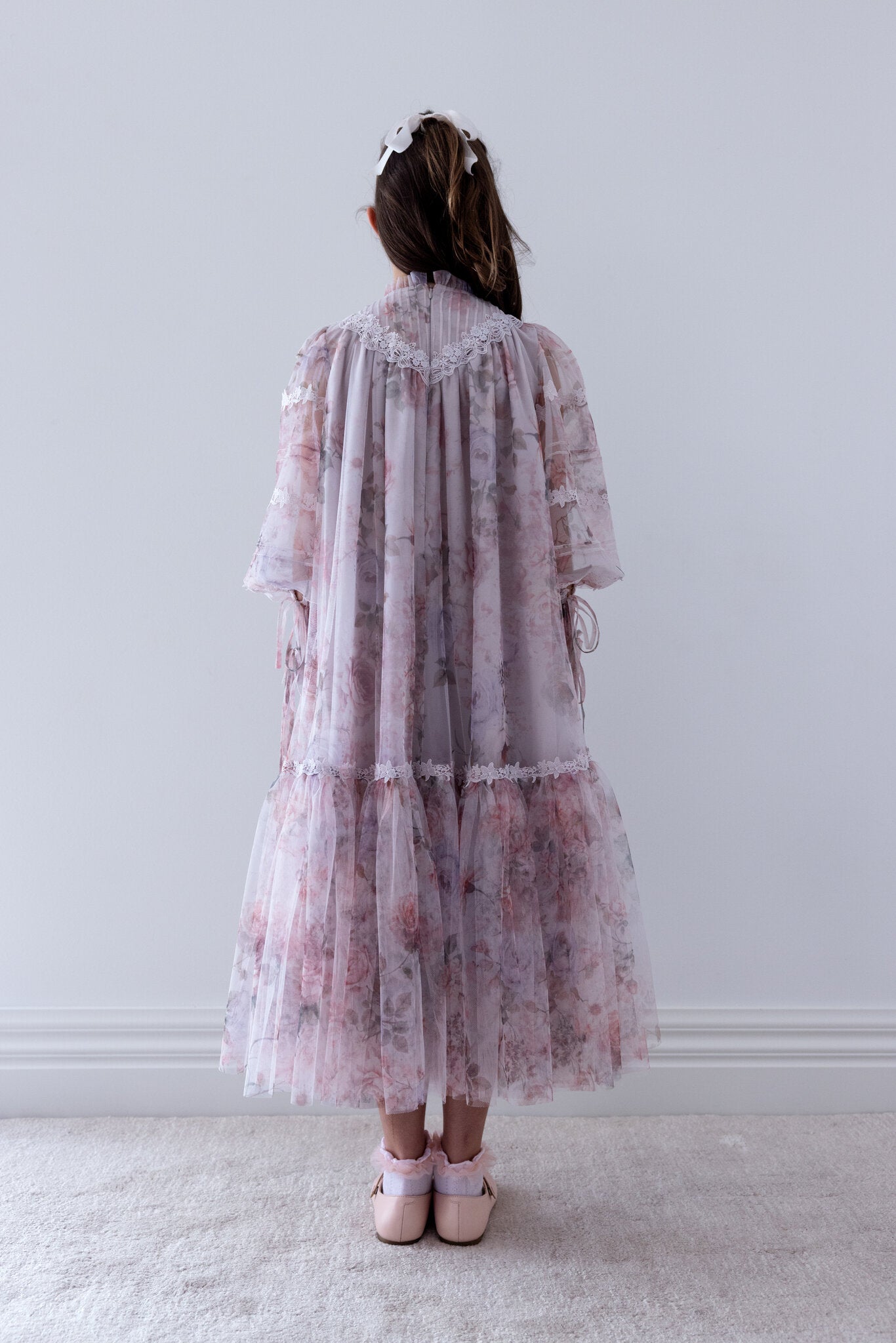 Fantasy Printed Tulle Dress