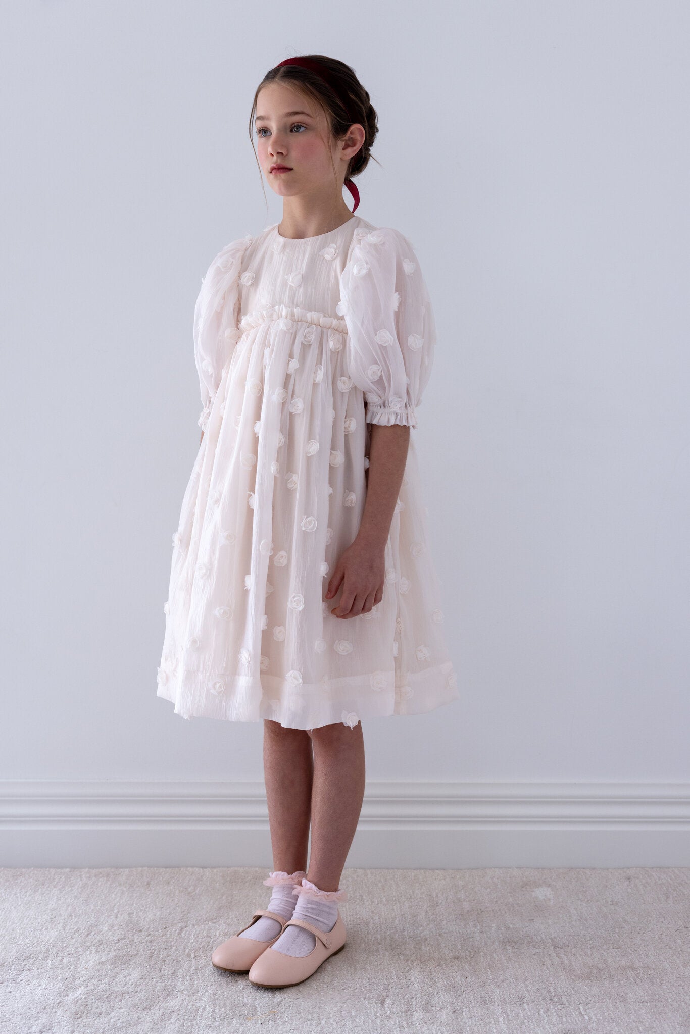 Organza Roses Dress