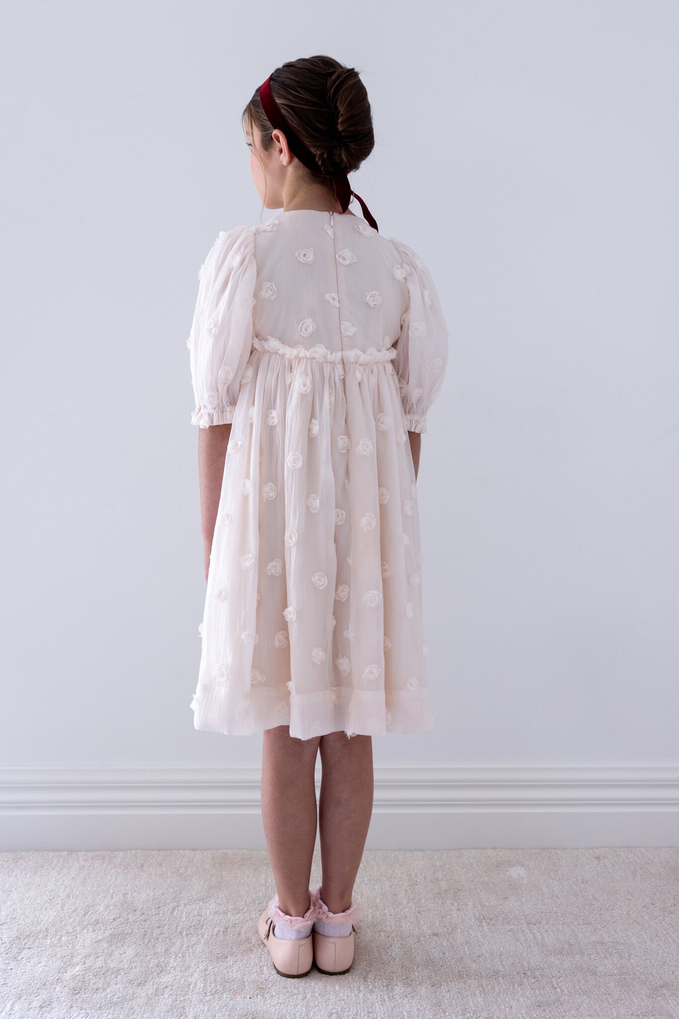 Organza Roses Dress