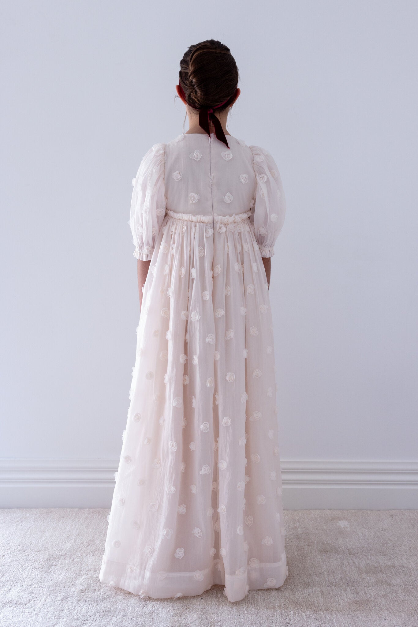 Organza Roses Gown