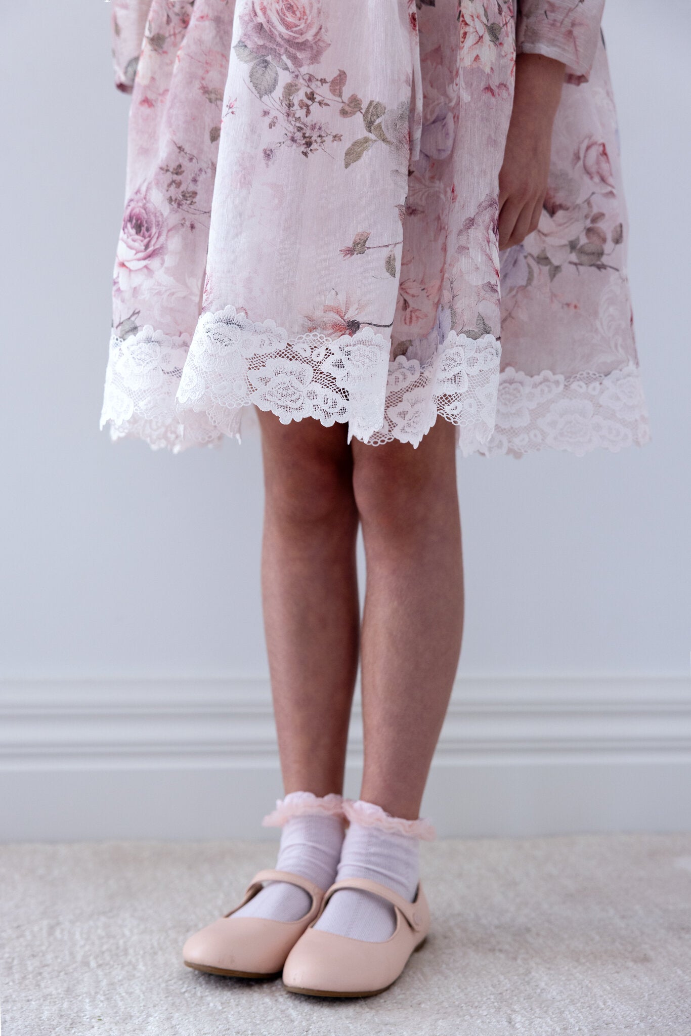 Fantasy Print Silk Linen Dress
