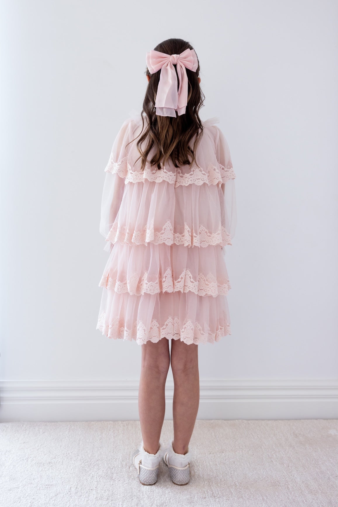 Chandelier Embroidered Tulle Dress
