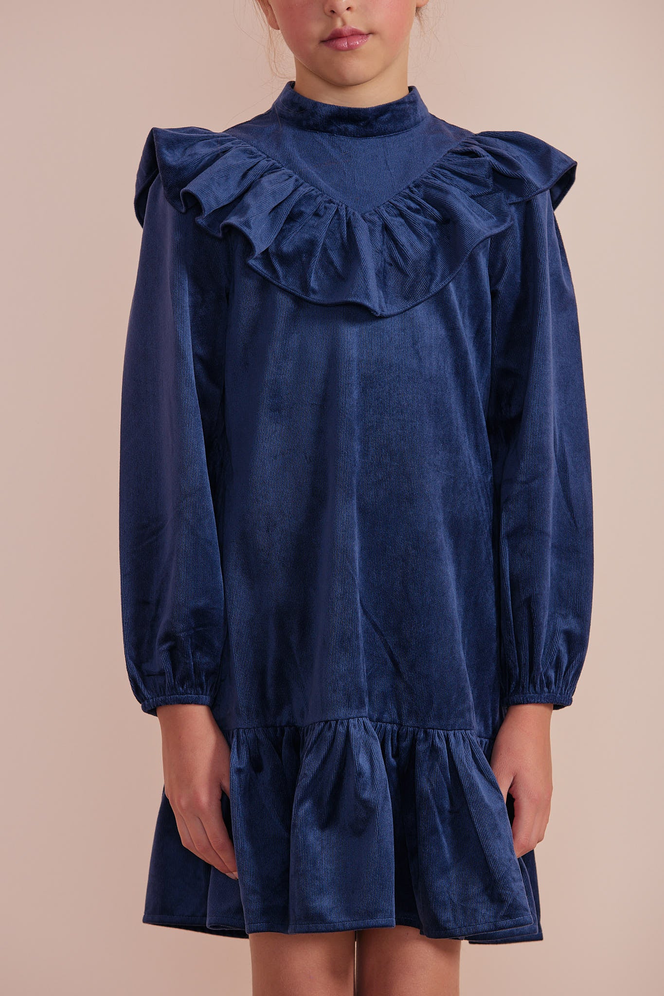 Cord Ribbon Tie Dress