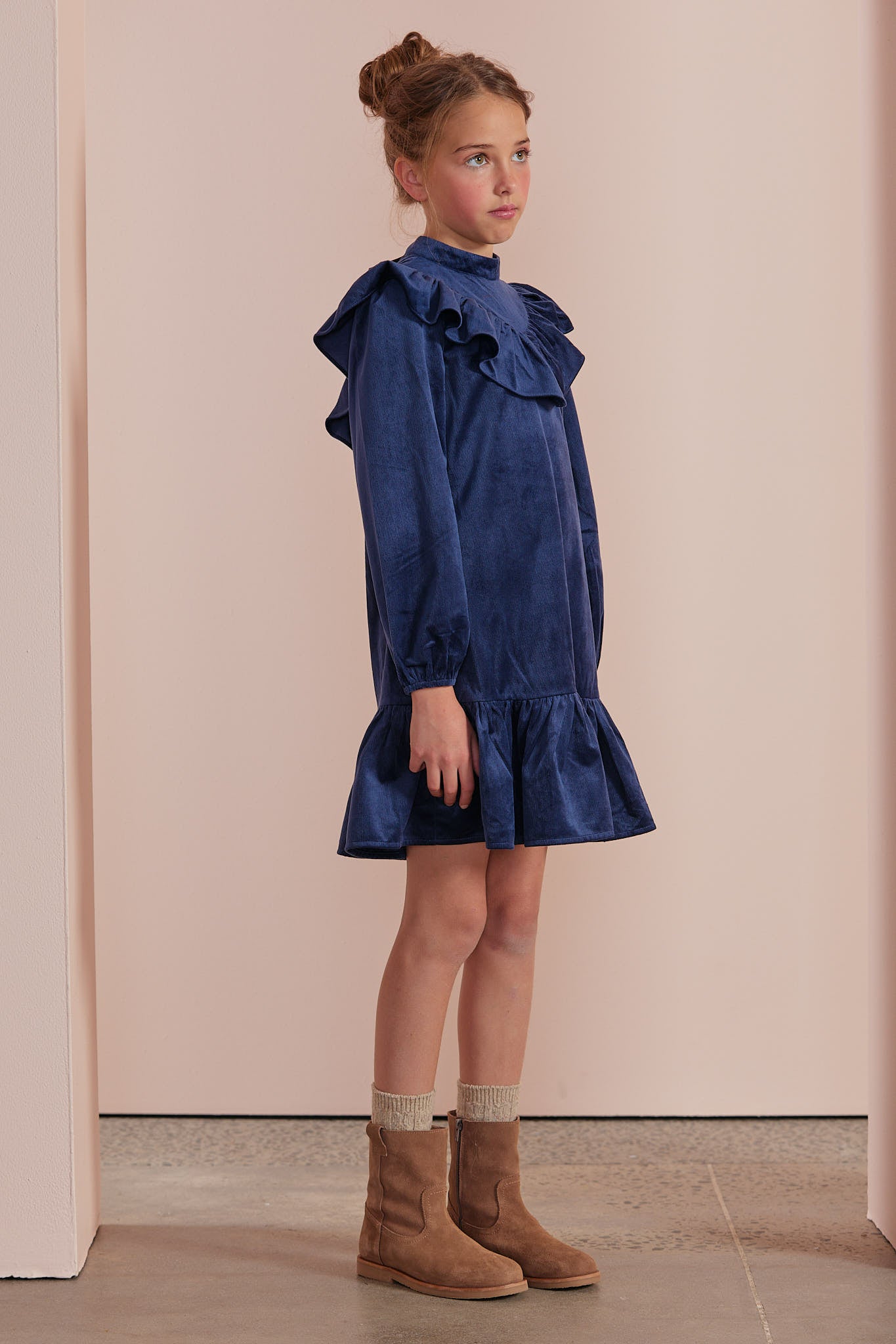 Cord Ribbon Tie Dress