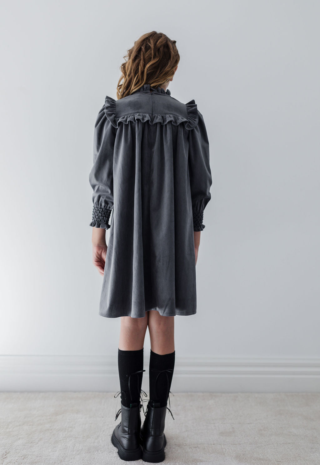 Shirred Cord Dress