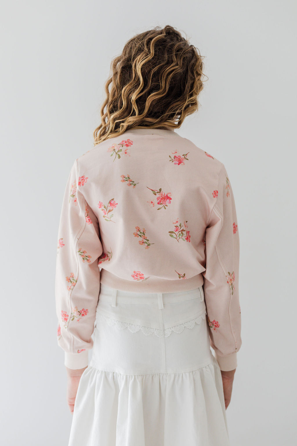 Long Sleeve Printed Sweat Top